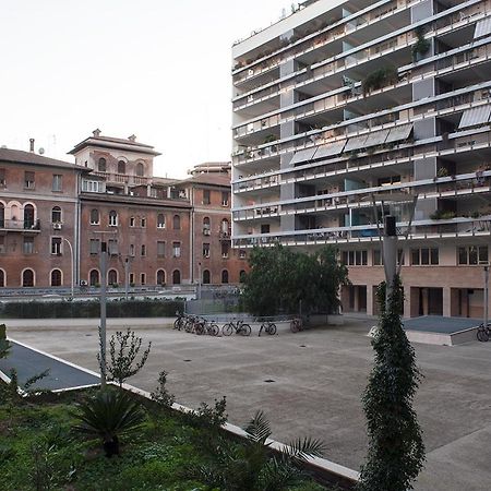 Penthouse 41 In Trastevere With Big Terrace Roma Esterno foto